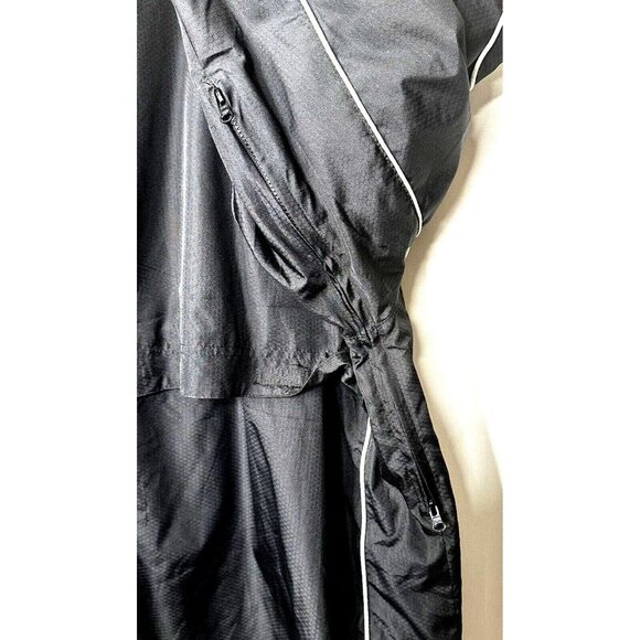 Kewl Mens Windbreaker Sports Jacket Hockey Full Zip Lined Vented Black Size XXL - Picture 11 of 16